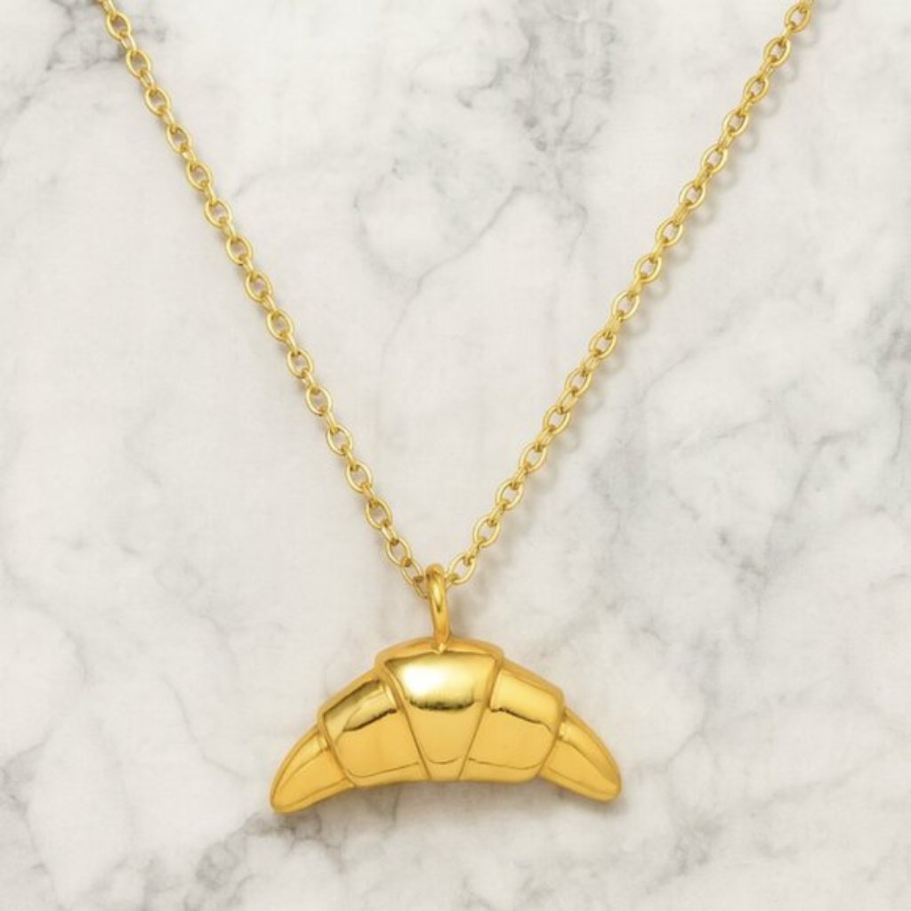 Croissant Pendant Necklace